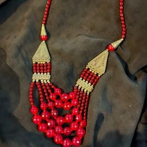 Beautiful gemstone necklace